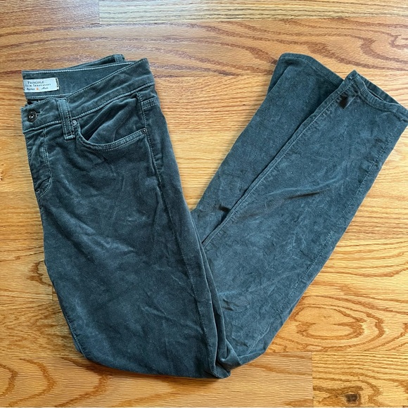 Principle Denim the DREAMER in Sage Velvet pant size 26 - Picture 5 of 10